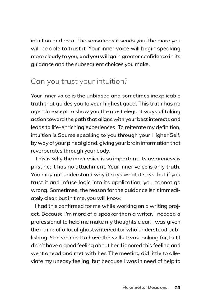 Can you trust your intuition?