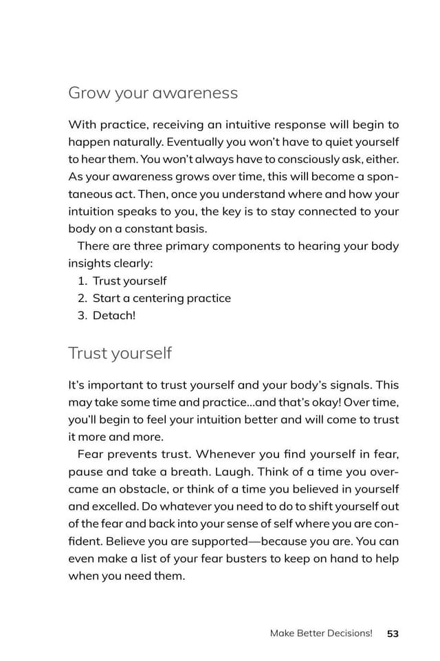 Grow your awareness — practical exercises